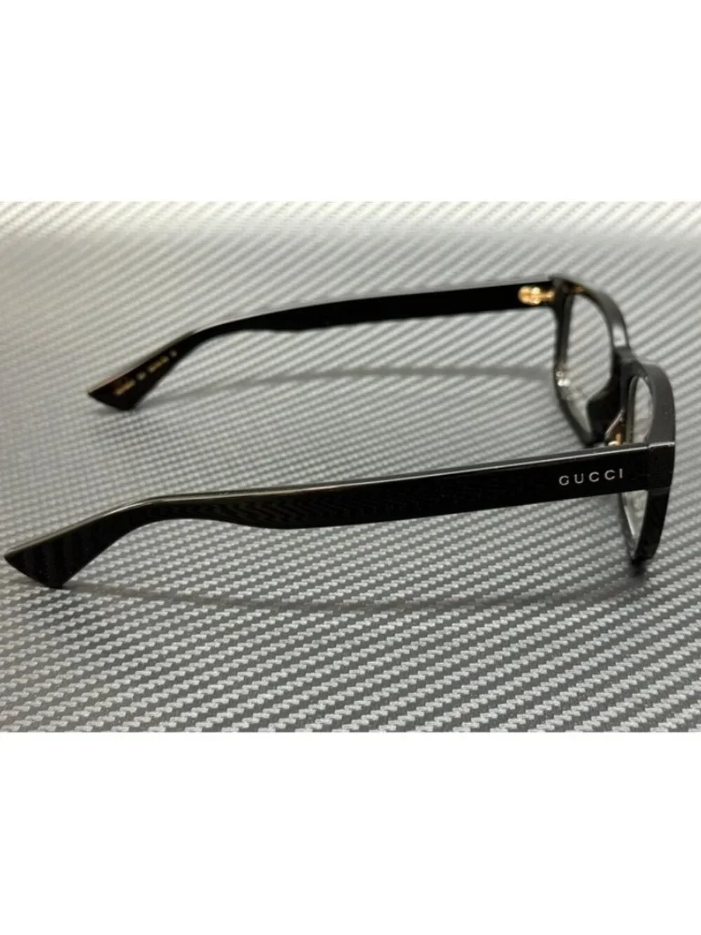 New Gucci Men Black Eyeglasses 53-18-145